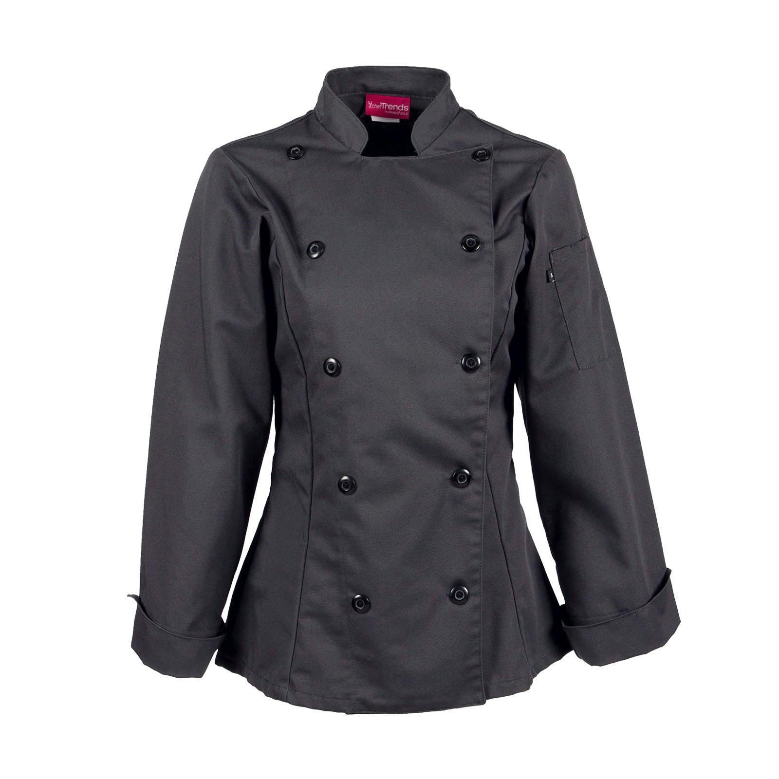 Pinnacle Women’s Long Sleeve Chef Coat Pinnacle Women’s Long Sleeve Chef Coat