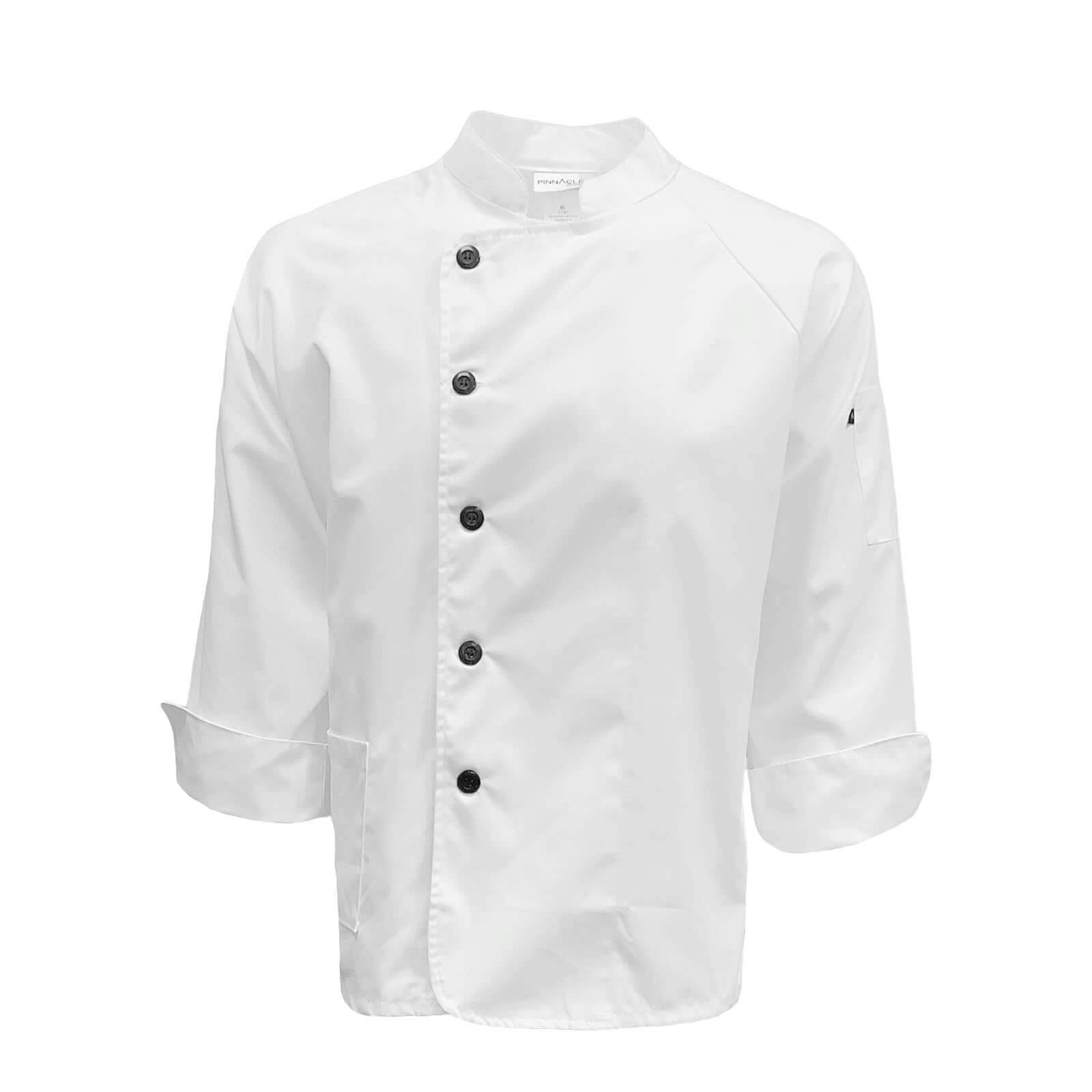 Pinnacle Ring Spun Twill Server/Waiter Chef Jacket Pinnacle Ring Spun Twill Server/Waiter Chef Jacket