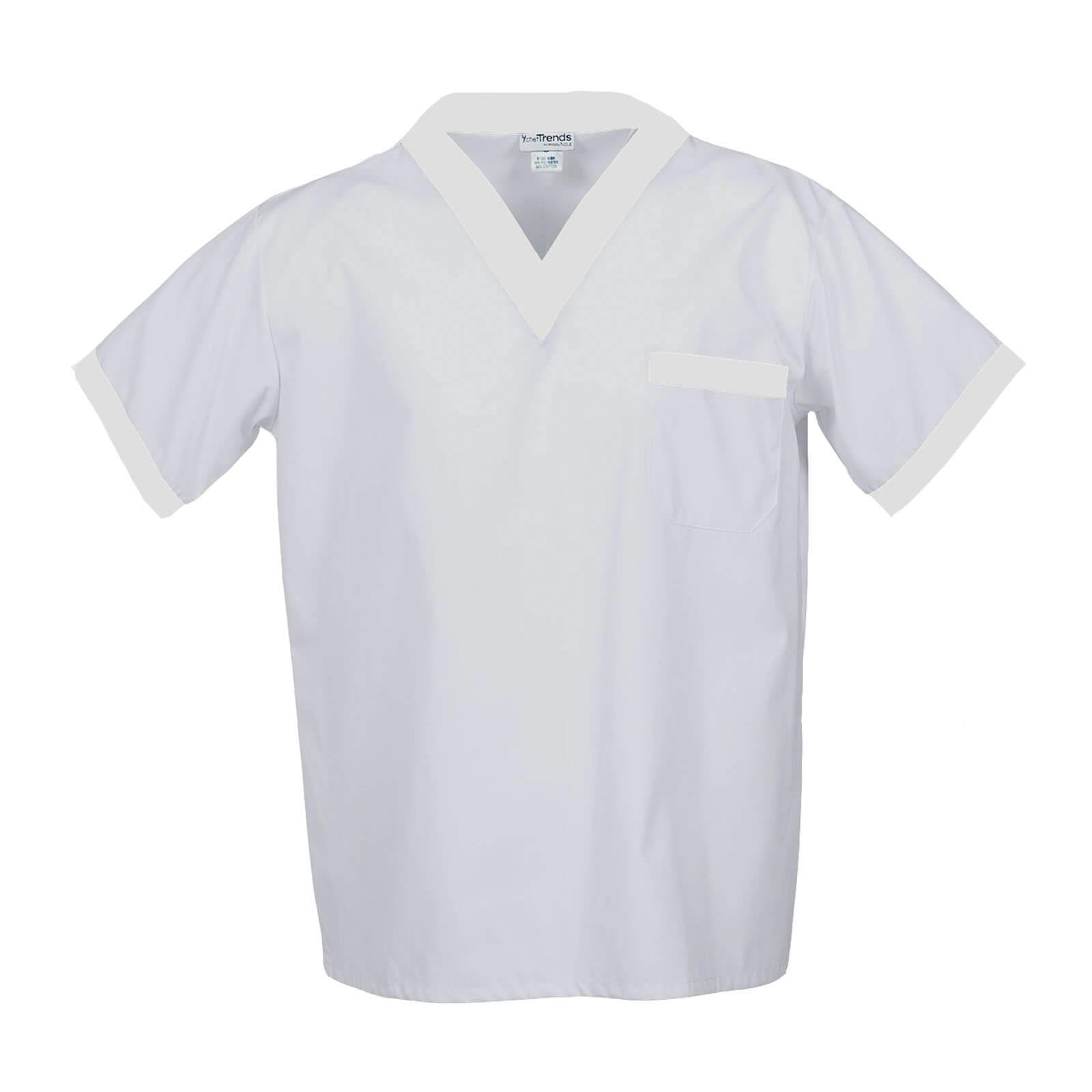 Pinnacle White Baker/Cook Shirt – Pullover