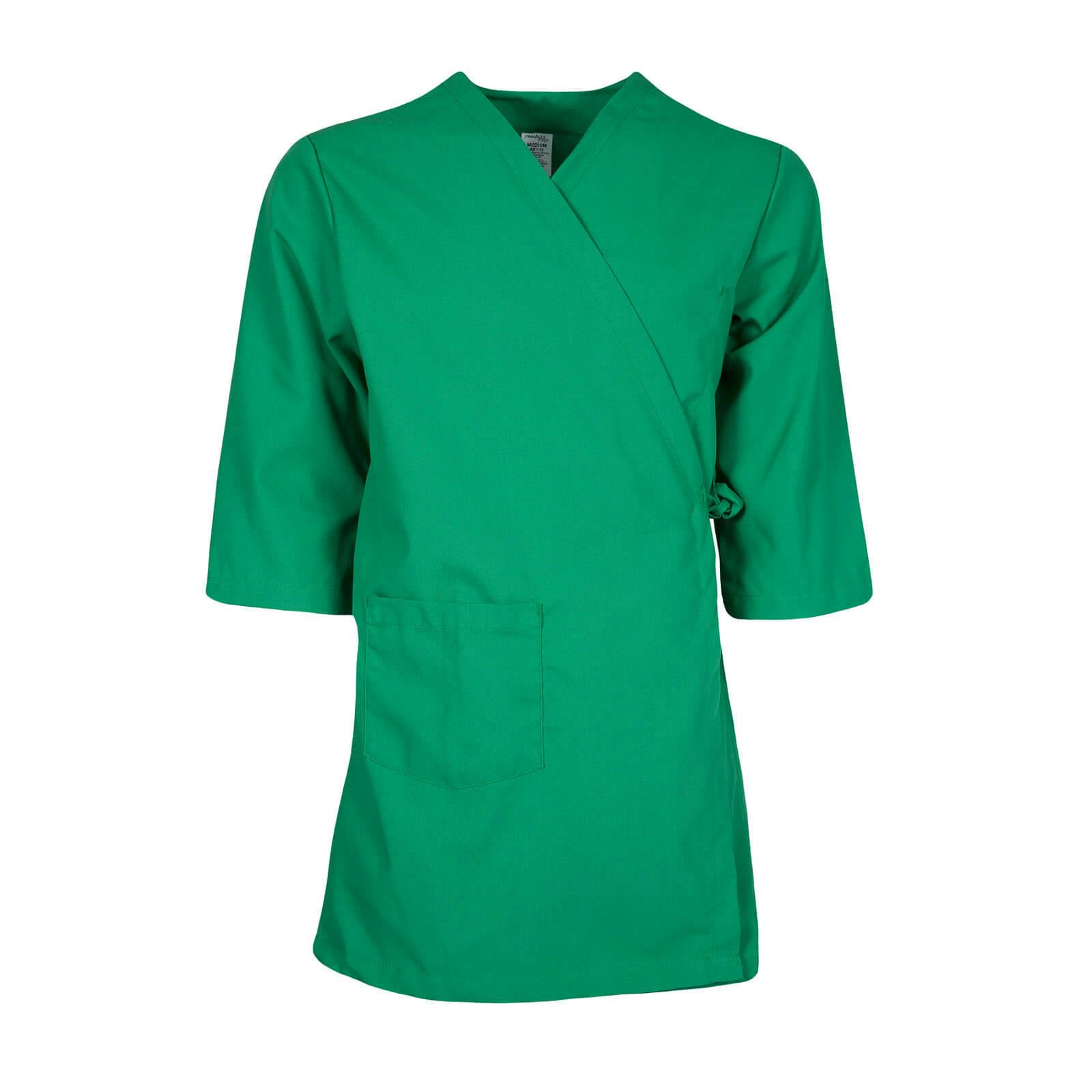 Pinnacle Poly/Cotton Poplin Wraparound Gown Pinnacle Poly/Cotton Poplin Wraparound Gown